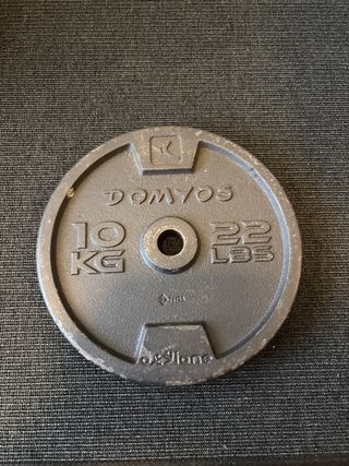 Disco pesas Domyos 10kg / 22lbs