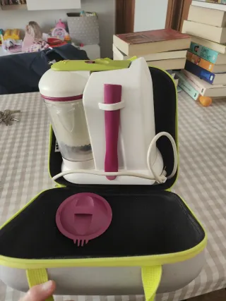 Babycook BEABA + bolsa de transporte