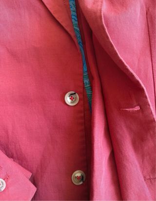 Americana roja hombre