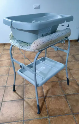 Bañera cambiador bebé