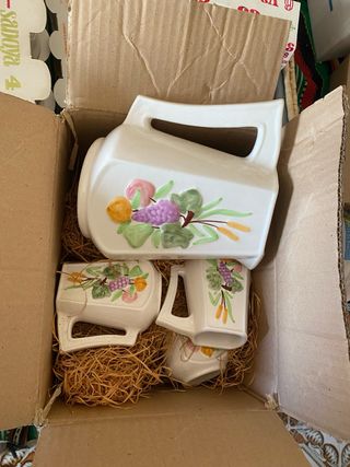 Juego de sangría de cerámica