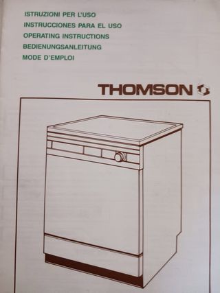 Lavavajillas Thomson M45