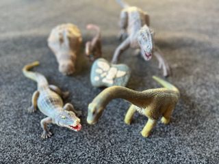 Juguetes de dinosaurios de plástico SET