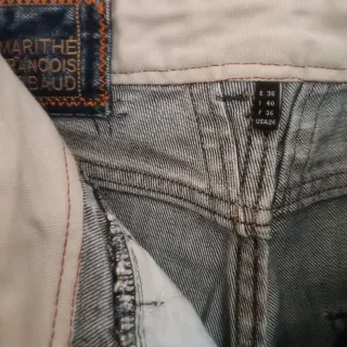 Pantalón tejano Marithé azul Talla S