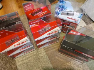 Cajas Scalextric y Ninco