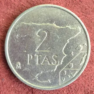 Moneda 2 Pesetas 1982