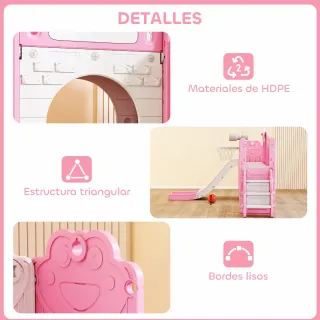 Tobogán Infantil 7 en 1 Rana