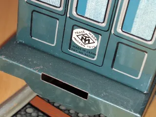 Modern Toys Japan años 60 vagon y circuito