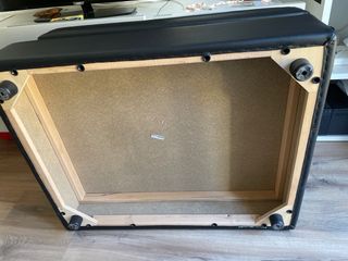 Puff Ikea Nero Pelle