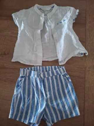 Conjunto Ropa Bebé Niño 12 Meses marca mayoral.