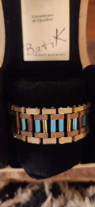 Braccialetto Batik Legno Naturale