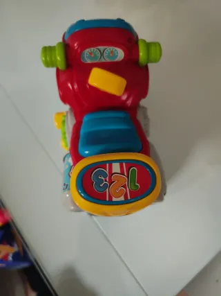 Moto Interactiva Juguete