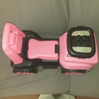 Correpasillos rosa y negro