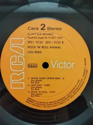 Vinilo LP Lou Reed - Rock n Roll Animal