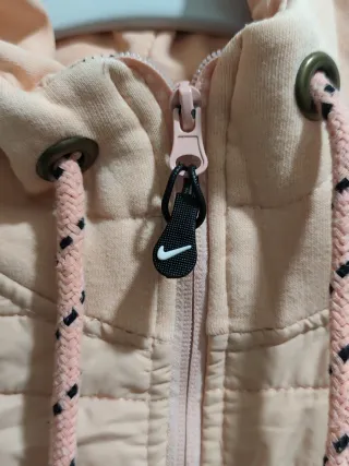 Chaqueta Nike Niña Talla S Capucha Rosa