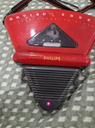Reproductor Cassette Philips Años 80 funcionando