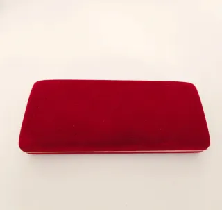 Estuche Parker de terciopelo rojo