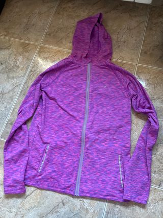 Chaqueta deportiva con cremallera