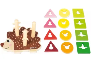 Erizo de madera Goula