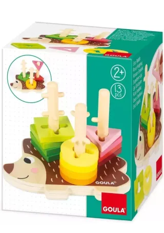 Erizo de madera Goula