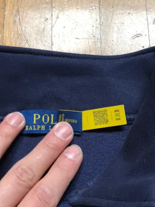 Sudadera Polo Ralph Lauren L-XL Azul Marino