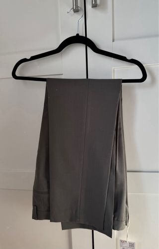 Traje Zara Verde Oliva Nuevo con Etiqueta