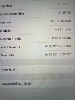 Apple iPad 4 32GB Bianco