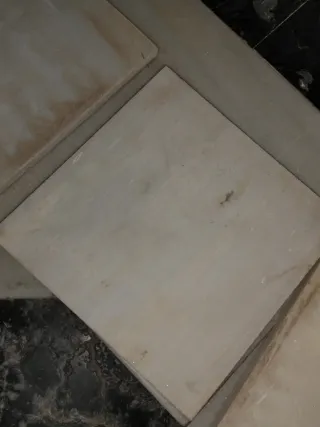 Mármol Blanco Macael para Suelo Damero