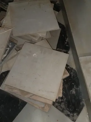 Mármol Blanco Macael para Suelo Damero