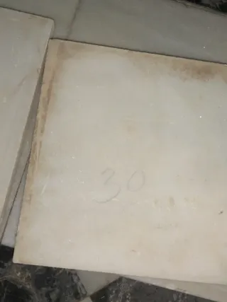 Mármol Blanco Macael para Suelo Damero