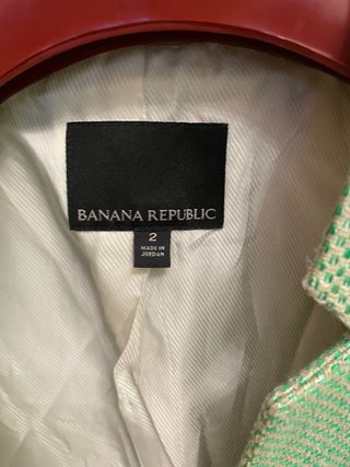 Giacca Banana Republic verde