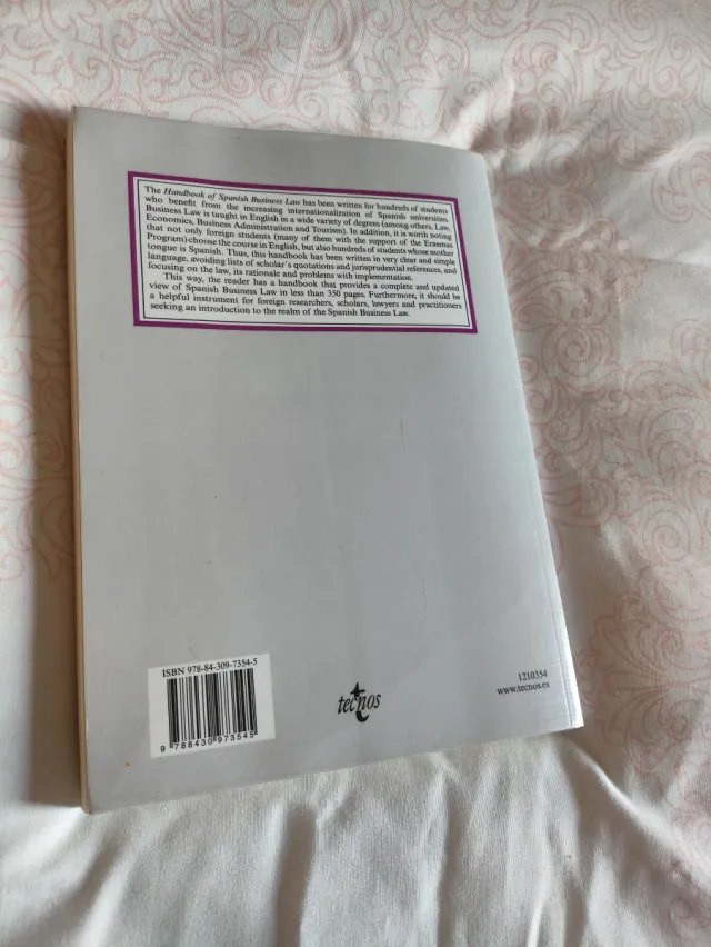 Handbook of Spanish Business Law