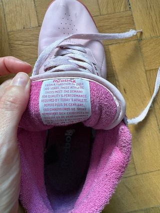 Zapatillas Reebok Vintage Rosas Talla 39