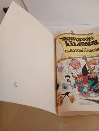 2 Comics Mortadelo y Filemón/El botones Sacarino