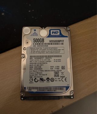 Western Digital Blu 500GB Hard Disk Drive