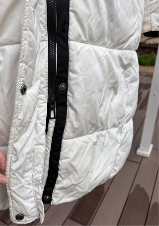 Abrigo largo Desigual blanco