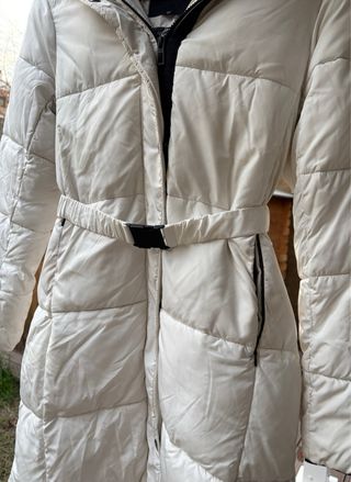 Abrigo largo Desigual blanco