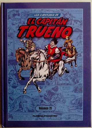 Las aventuras de el Capitán Trueno 1, 2, 3 y 21