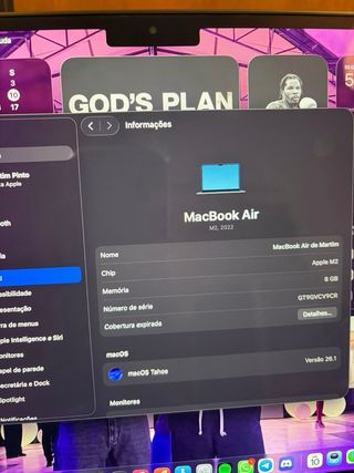MacBook Apple Cinza Espacial