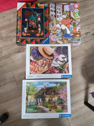 Puzzles 1000 piezas