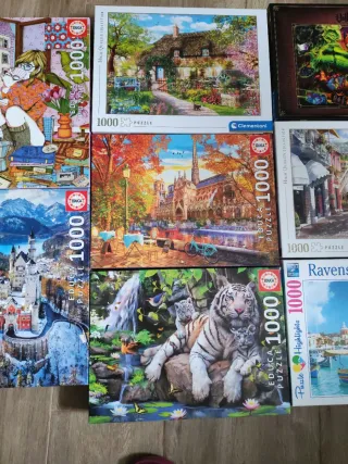 Puzzles 1000 piezas