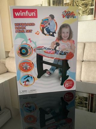 Piano para niños  Teclado Rock Star Set