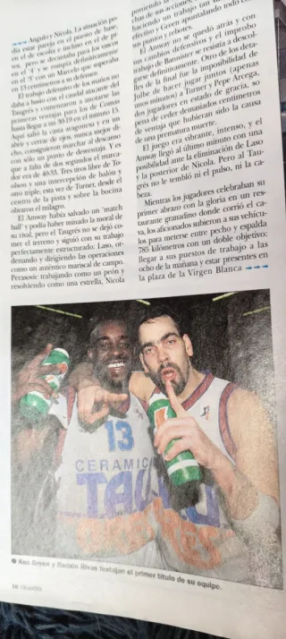 Gigantes del basket especial copa 95