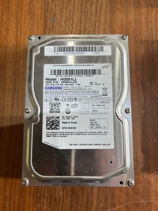 Disco Duro 500 GB Samsung SATA