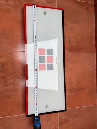 Lámparas de techo cocina cristal y metal