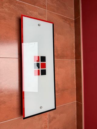 Lámparas de techo cocina cristal y metal