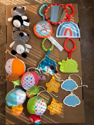 Oferta Lote juguetes colgantes estimulación bebé