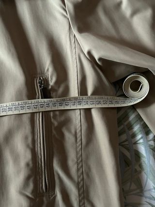 Giubbotto beige stile sahariana vintage unisex