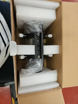 Soporte anillas telescopio guía con pletina