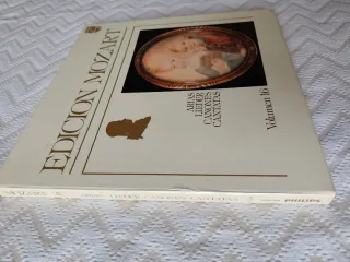 5LPs. Mozart. Arias, Lieder, Canones, Cantatas.